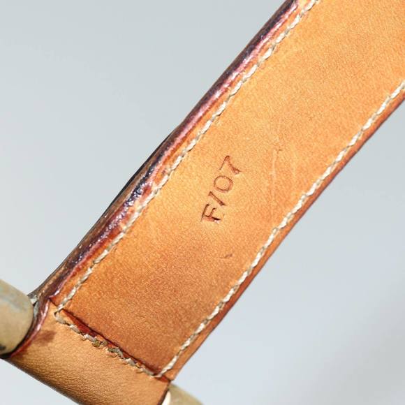 CELINE Macadam Canvas Hand Bag PVC Brown Auth 76088 - Picture 12 of 16